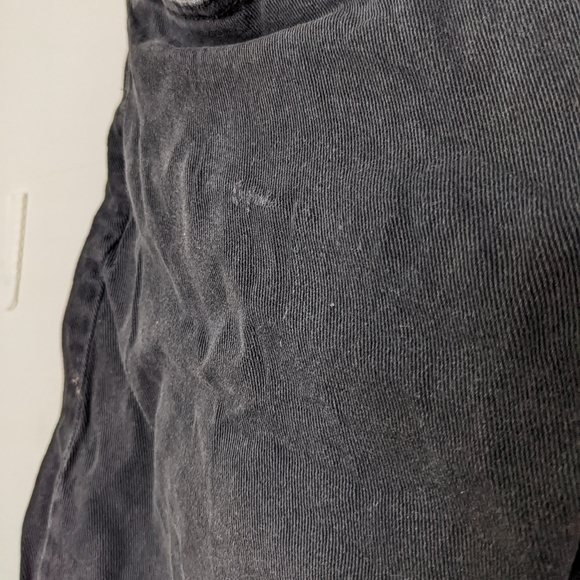 D-TOX Black Denim Cutoffs - Picture 5 of 6